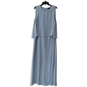 BCBG MaxAzria Briyana Light Blue Long Formal Dress Size 2